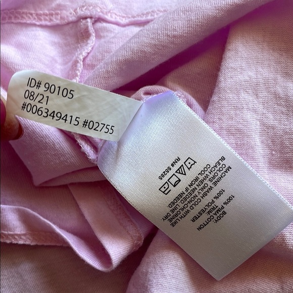 Express Pink Puff Sleeve Blouse - Picture 6 of 6